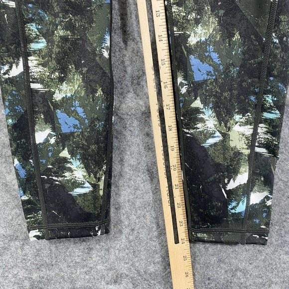 Sweaty Betty Leggings Small Green Floral Super Sculpt High Rise Workout - Picture 12 of 16